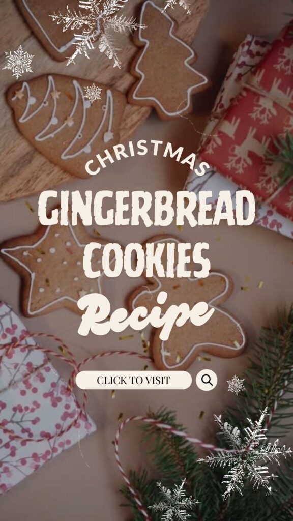 Gingerbread cookie recipe image