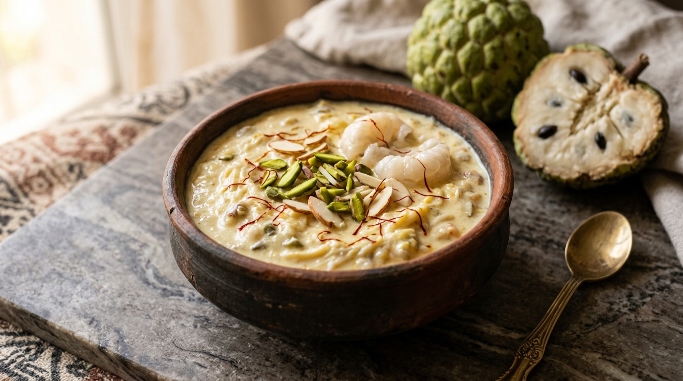 Creamy Sitaphal Rabdi